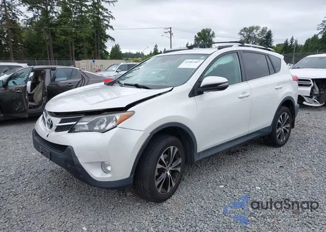2015 Toyota Rav4 Limited from USA, damaged, VIN 2T3DFREV8FW325833